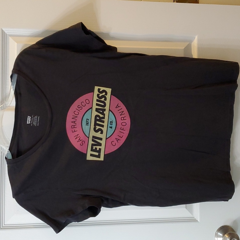 Levi's Black Graphic Tee XXL